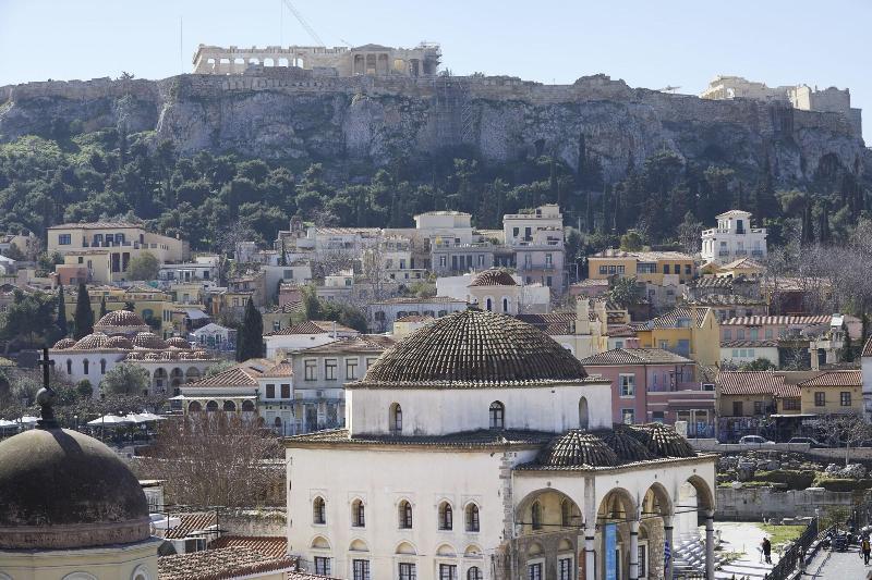 Athens Ikon Aparthotel Bagian luar foto