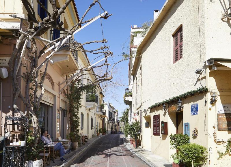Athens Ikon Aparthotel Bagian luar foto