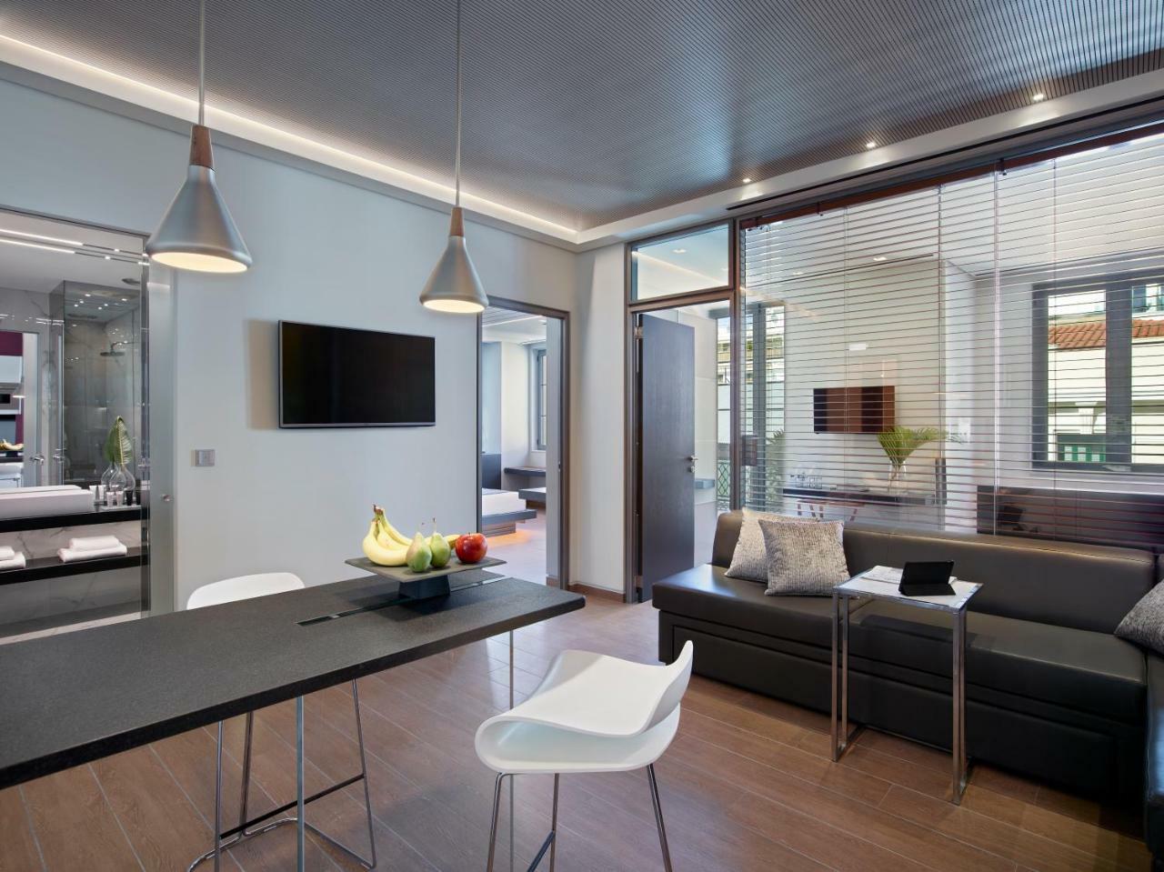 Athens Ikon Aparthotel Bagian luar foto